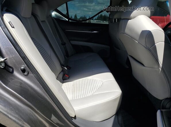 4T1G11AKXLU356790 2020 TOYOTA CAMRY Charcoal უკანა სავარძლების ხედი