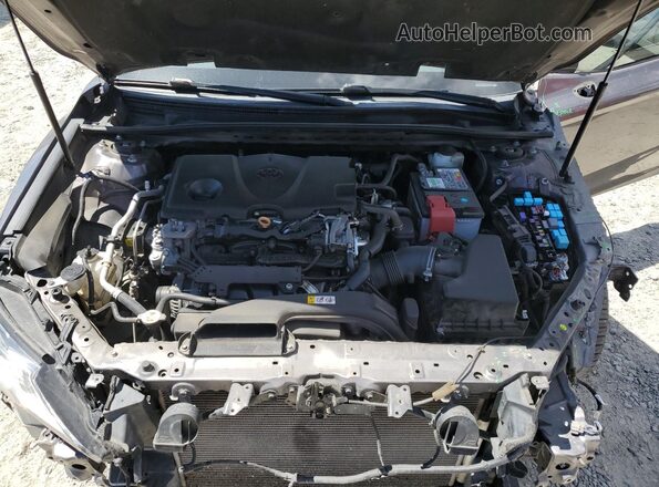 4T1G11AKXLU356790 2020 TOYOTA CAMRY Charcoal უკანა სალონის ხედი