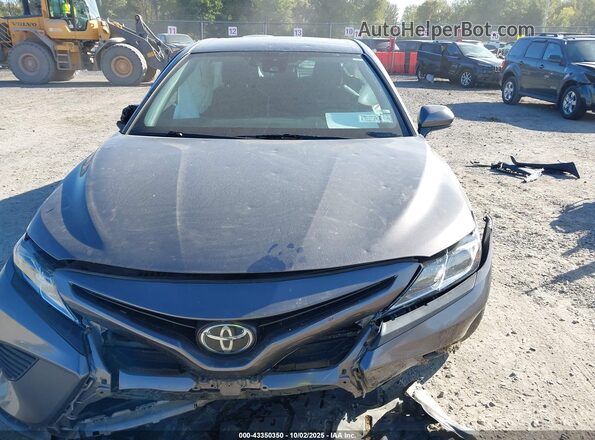 4T1G11BK6LU011982 2020 TOYOTA CAMRY Gray Սալոնի հետևի տեսք