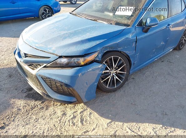 4T1G31AK8RU073338 2024 TOYOTA CAMRY HYBRID Blue Вид спереду