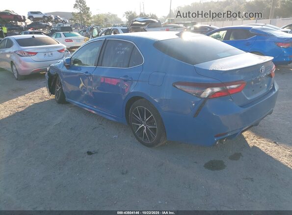 4T1G31AK8RU073338 2024 TOYOTA CAMRY HYBRID Blue Задня ліва чверть