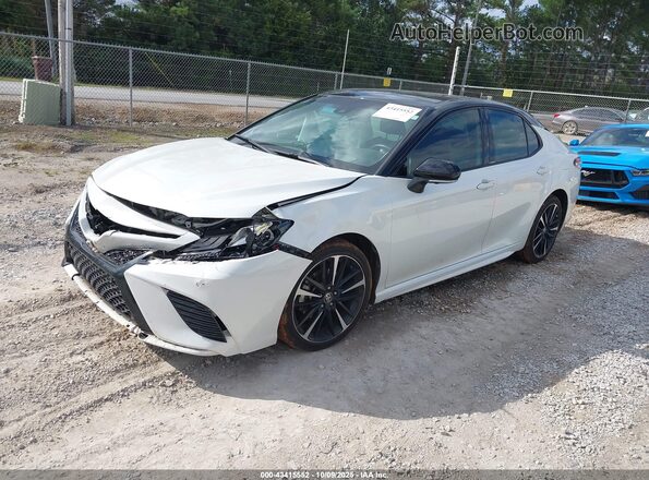 4T1K61AK6LU367572 2020 TOYOTA CAMRY White Առջևի ձախ երեք քառորդ տեսարան