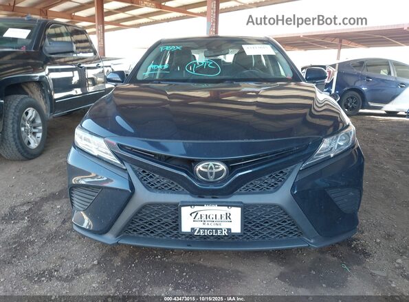 4T1M11BK4LU019100 2020 TOYOTA CAMRY Black Vista del cuadro de instrumentos