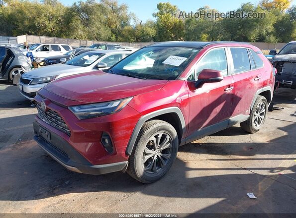 4T3D6RFV0NU081463 2022 TOYOTA LIMITED Темно-бордовый Передняя левая четверть