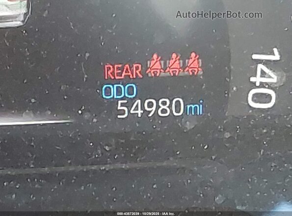 4T3D6RFV8MU033904 2021 TOYOTA LIMITED Gray Панорамний вид салону 360°