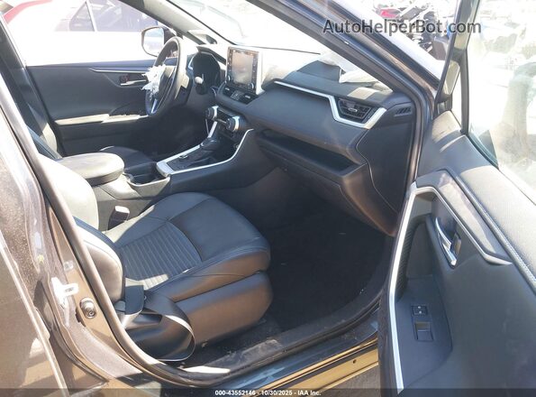 4T3E6RFV1MU032243 2021 TOYOTA RAV4 HYBRID Gray წინა სალონის ხედი