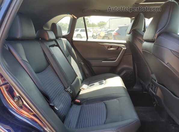 4T3E6RFV3MU036200 2021 TOYOTA RAV4 Blue Rear interior view