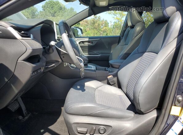 4T3E6RFV3MU036200 2021 TOYOTA RAV4 Blue Front interior view