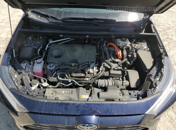 4T3E6RFV3MU036200 2021 TOYOTA RAV4 Blue Engine compartment view