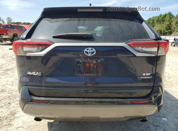 4T3E6RFV3MU036200 2021 TOYOTA RAV4 Blue Rear view