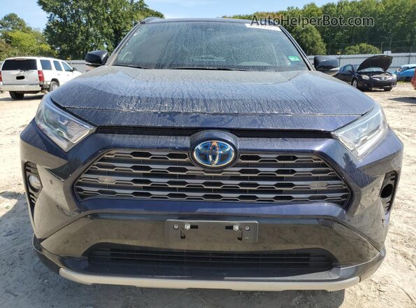 4T3E6RFV3MU036200 2021 TOYOTA RAV4 Blue Front view