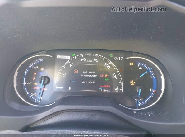 4T3E6RFV4MU030843 2021 TOYOTA RAV4 HYBRID Белый Вид задних сидений