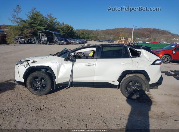 4T3E6RFV4MU030843 2021 TOYOTA RAV4 HYBRID Белый Панорамный вид салона 360°