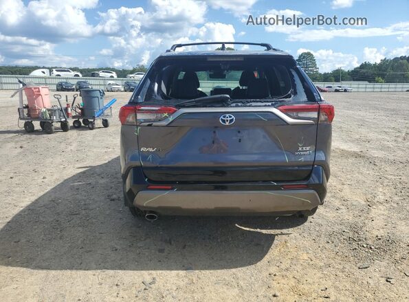 4T3E6RFV8MU061576 2021 TOYOTA RAV4 Gray Вид ззаду