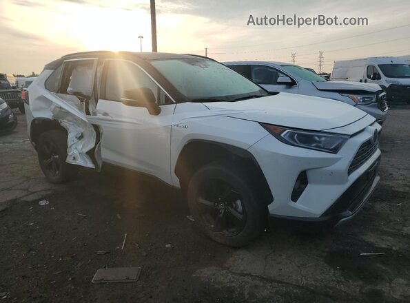 4T3E6RFV9MU026965 2021 TOYOTA RAV4 White Przód prawy