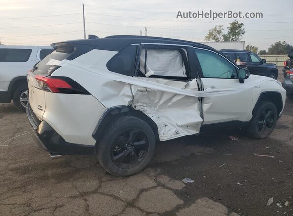 4T3E6RFV9MU026965 2021 TOYOTA RAV4 White Tył prawy