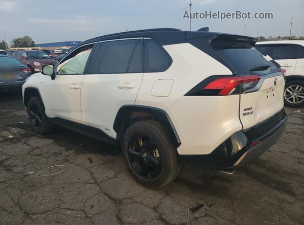 4T3E6RFV9MU026965 2021 TOYOTA RAV4 White Tył lewy