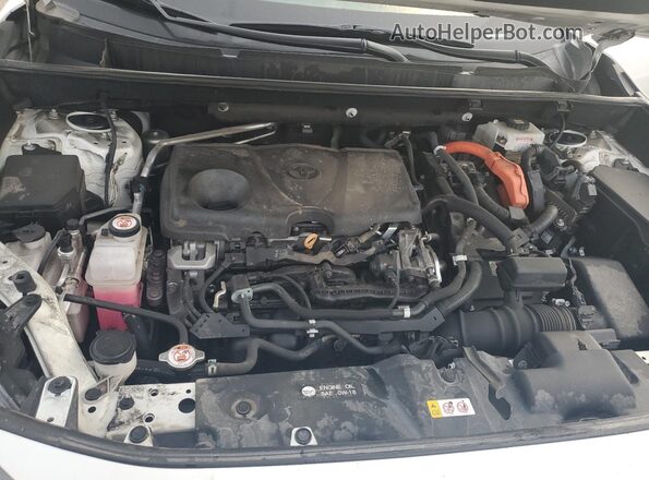 4T3E6RFV9MU026965 2021 TOYOTA RAV4 White Widok komory silnika