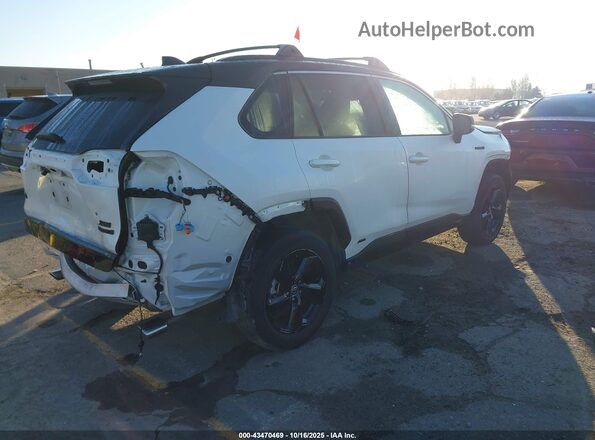 4T3E6RFV9MU044723 2021 TOYOTA RAV4 HYBRID Белый Задняя правая четверть