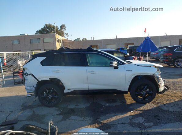 4T3E6RFV9MU044723 2021 TOYOTA RAV4 HYBRID Белый Панорамный вид салона 360°