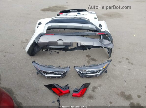 4T3E6RFV9MU052420 2021 TOYOTA RAV4 HYBRID Белый Вид панели приборов
