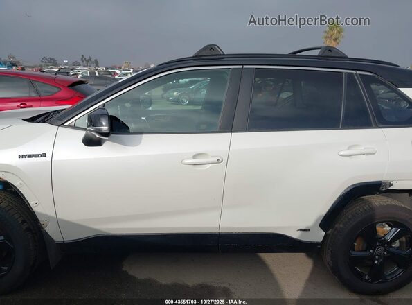 4T3E6RFV9MU052420 2021 TOYOTA RAV4 HYBRID Белый Панорамный вид салона 360°