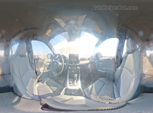 4T3E6RFVXMU033858 2021 TOYOTA RAV4 Gray VIN კოდის სტიკერის ხედი