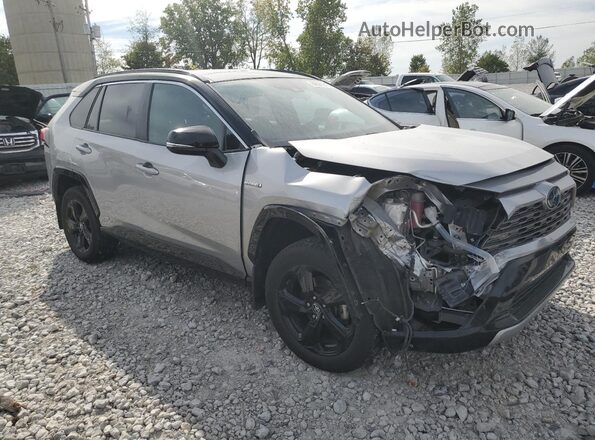 4T3EWRFV1LU004876 2020 TOYOTA RAV4 Silver Delantero derecho