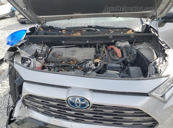 4T3EWRFV1LU004876 2020 TOYOTA RAV4 Silver Vista del compartimento del motor