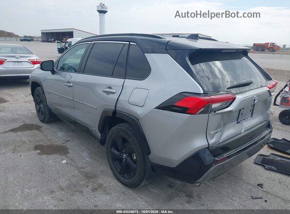 4T3EWRFV5LU008087 2020 TOYOTA RAV4 HYBRID Silver Հետևի ձախ