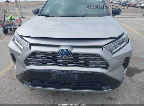 4T3EWRFV5LU008087 2020 TOYOTA RAV4 HYBRID Silver Դիմացի տեսք