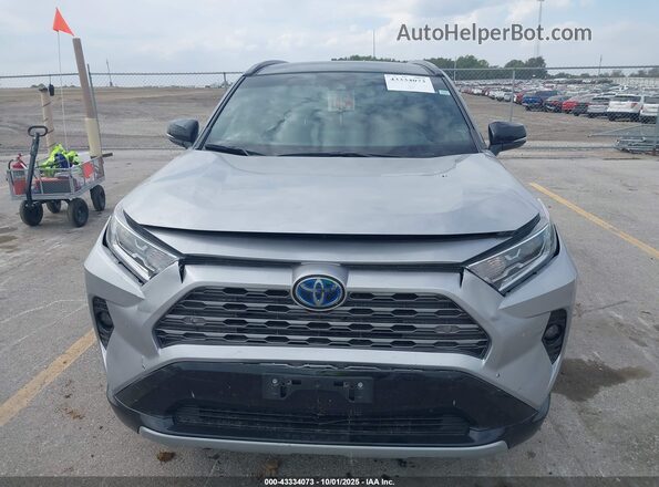 4T3EWRFV5LU008087 2020 TOYOTA RAV4 HYBRID Silver Սարքավորումների վահանակի տեսք