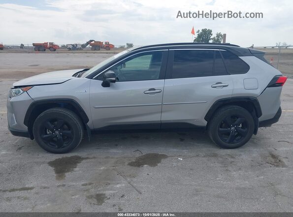4T3EWRFV5LU008087 2020 TOYOTA RAV4 HYBRID Silver Սալոնի 360 աստիճան տեսք