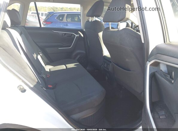 4T3MWRFV1NU057995 2022 TOYOTA LE White VIN კოდის სტიკერის ხედი