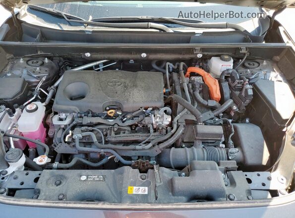 4T3RWRFV2PU107988 2023 TOYOTA LE Charcoal Vista del compartimento del motor