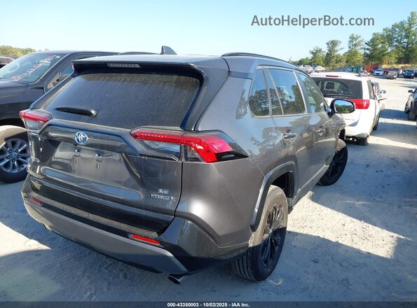 4T3T6RFV0PU132023 2023 TOYOTA RAV4 HYBRID Gray Rear right