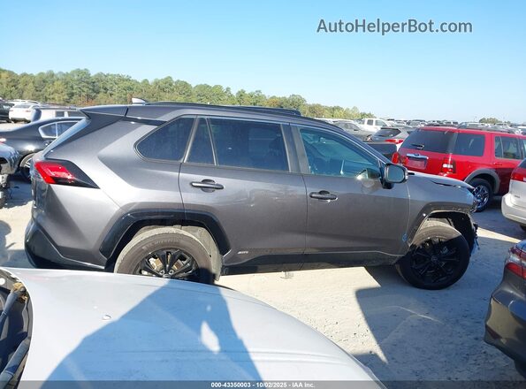 4T3T6RFV0PU132023 2023 TOYOTA RAV4 HYBRID Gray Rear interior view