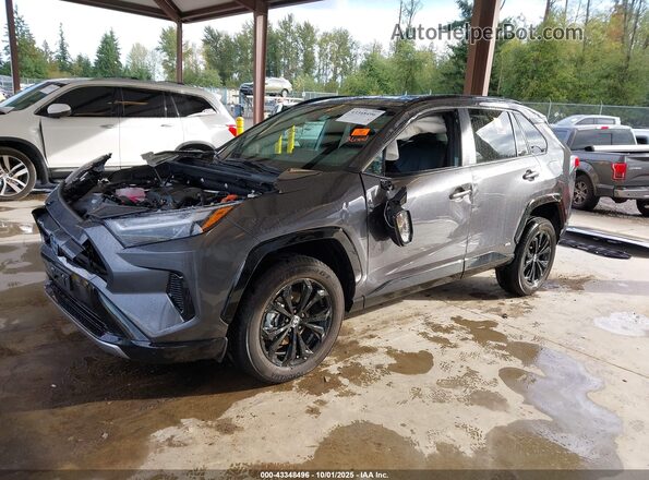 4T3T6RFV6RU159570 2024 TOYOTA RAV4 HYBRID Gray წინა მარცხენა ხედი სამი მეოთხედიდან