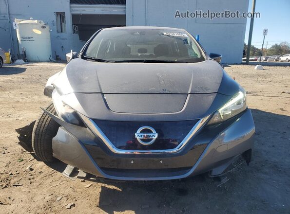 1N4AZ1CVXNC553631 2022 NISSAN LEAF Gray 