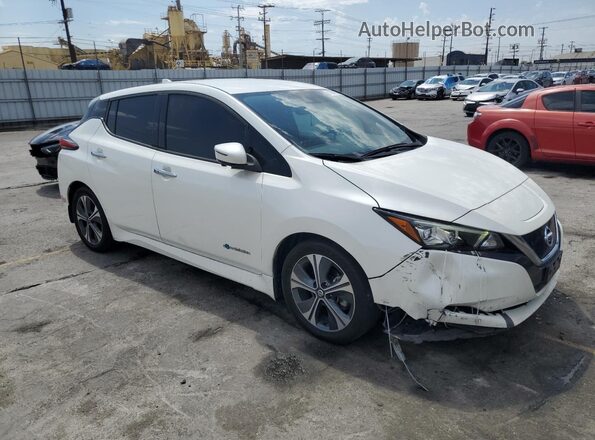 1N4AZ1CP7JC308622 2018 NISSAN LEAF White 