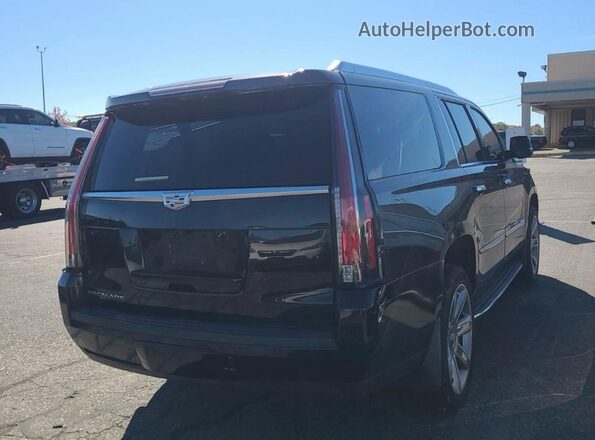 1GYS4HKJ0KR162639 2019 CADILLAC ESCALADE Черный Вид спереди