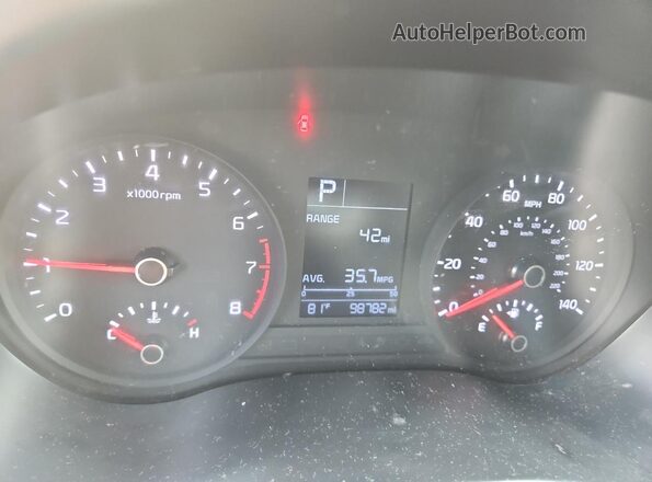 3KPA24AB9KE165836 2019 KIA RIO White 