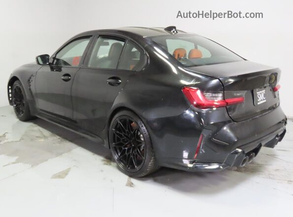 WBS33AY01MFK86175 2021 BMW M3 Черный Вид спереди