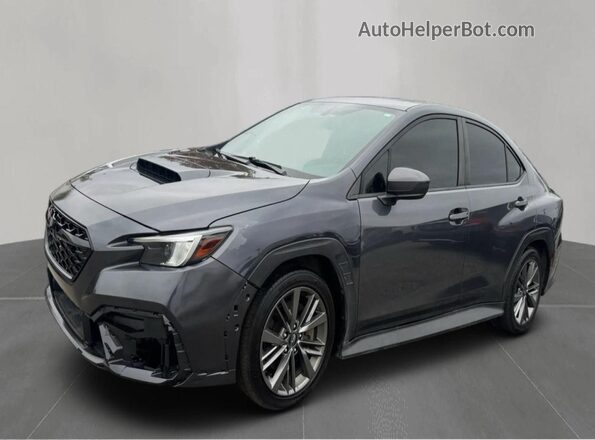 JF1VBAA67N9006931 2022 SUBARU WRX Gray Հետևի աջ