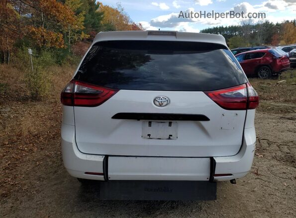 5TDZZ3DC4LS062652 2020 TOYOTA SIENNA White Vista interior delantera