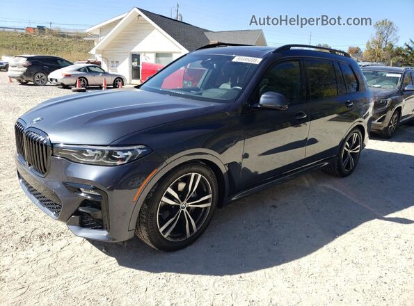 5UXCW2C08N9K24749 2022 BMW X7 Gray Հետևի ձախ