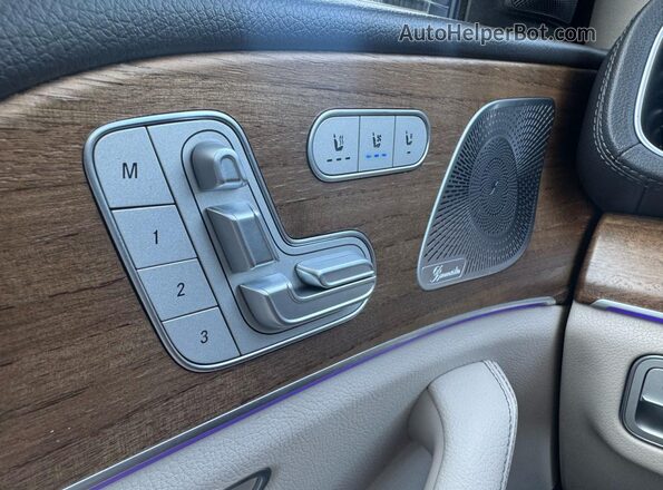 4JGFF5KE6LA267913 2020 MERCEDES-BENZ GLS Blue Widok wnętrza 360 stopni
