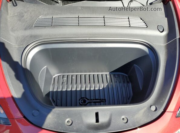 7SAYGDEE5RA217617 2024 TESLA MODEL Y Red Вид наклейки з VIN-кодом