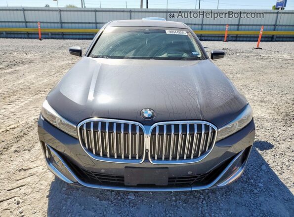 WBA7T2C00LCE43524 2020 BMW 7 SERIES Gray უკანა ხედი