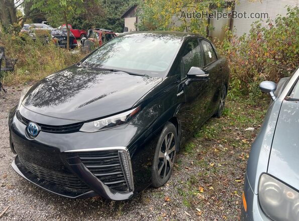 JTDBVRBD0KA006277 2019 TOYOTA MIRAI Черный Задняя правая четверть